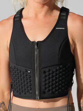 Omorpho G-Vest Icon in Black, Size Small-Medium